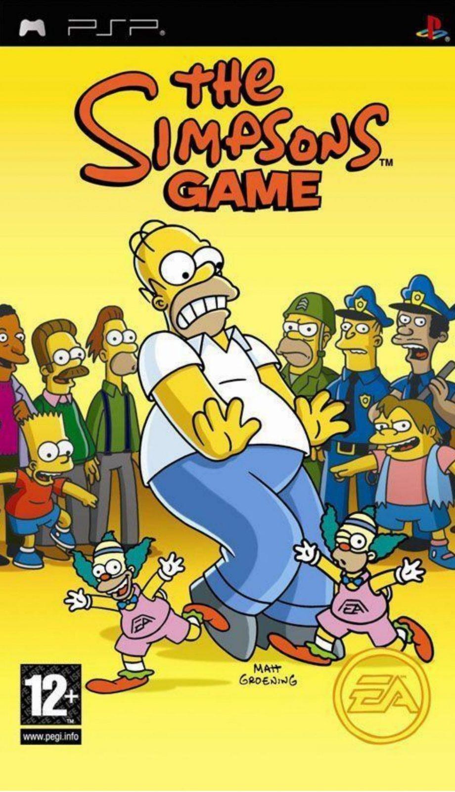 The Simpsons Game (PSP) - Affordable Gaming Capetown