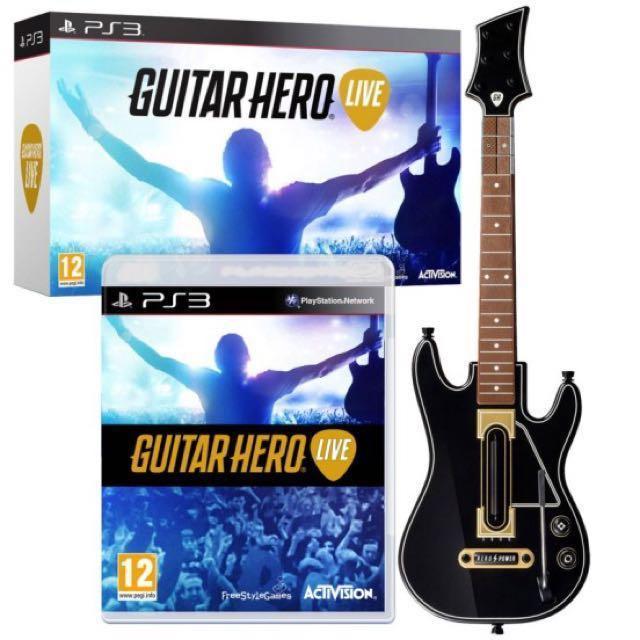 Guitar Hero Live (Software + Guitar) (PlayStation 3) (New)